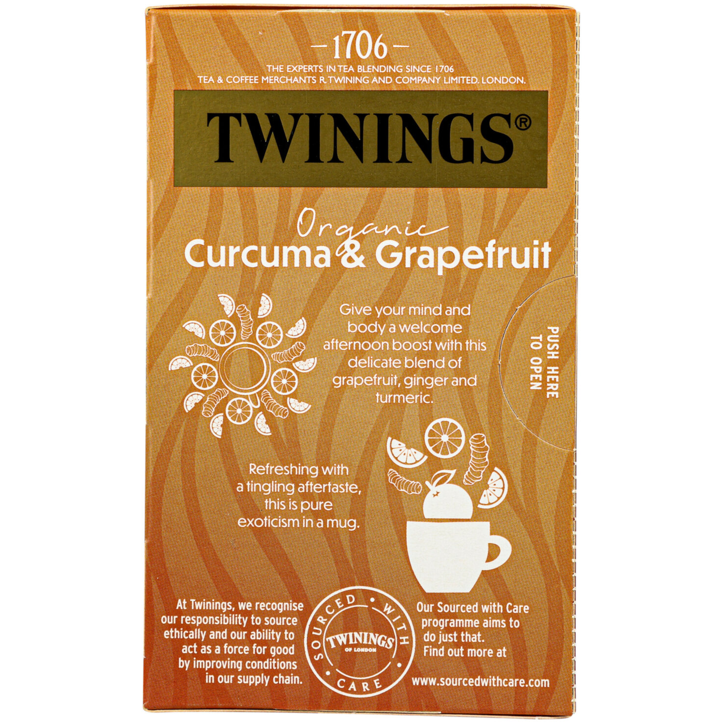 Twinings Bio Kurkuma-Grapefruit 20 Beutel