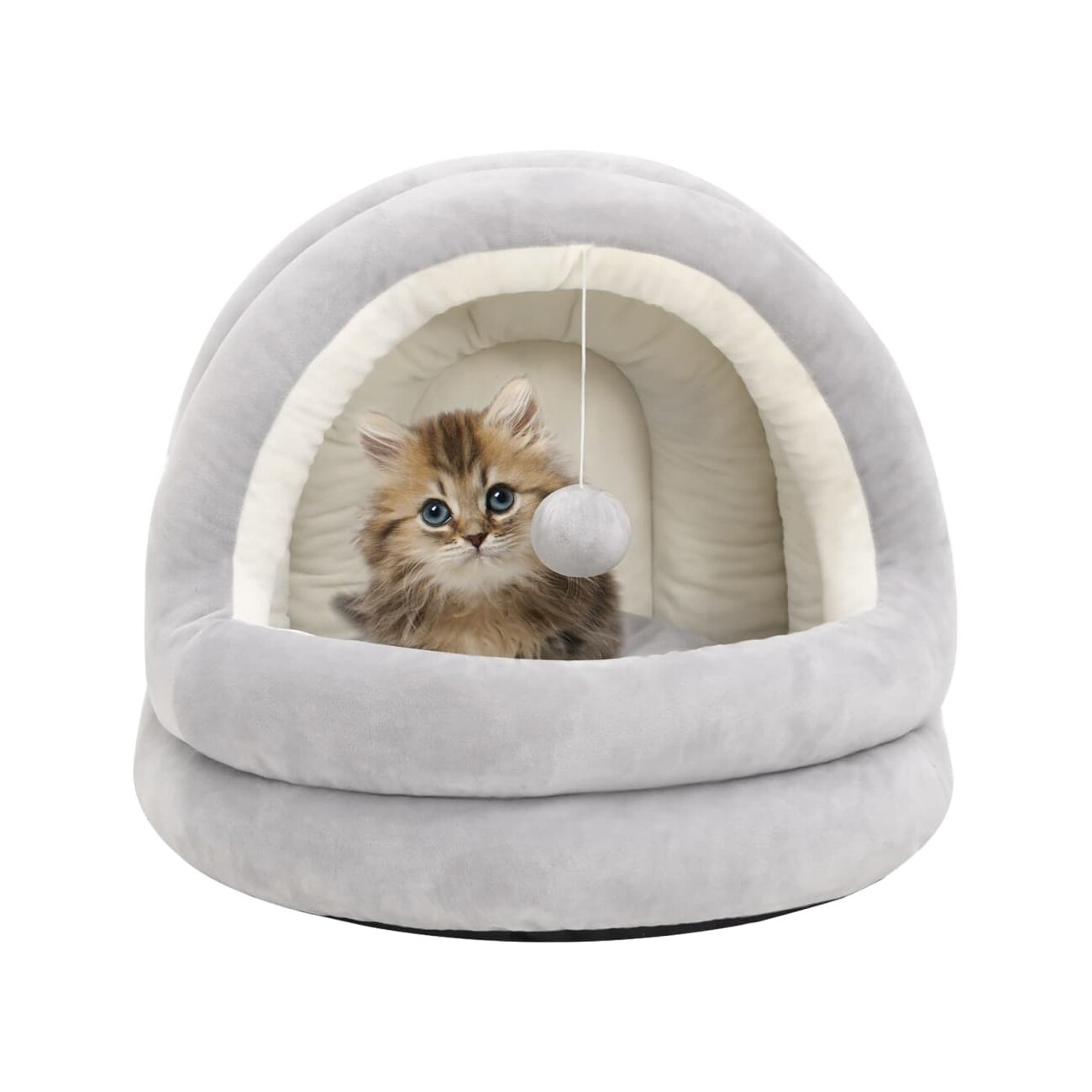 VidaXL Katzenbett grau 40 cm, 40 cm