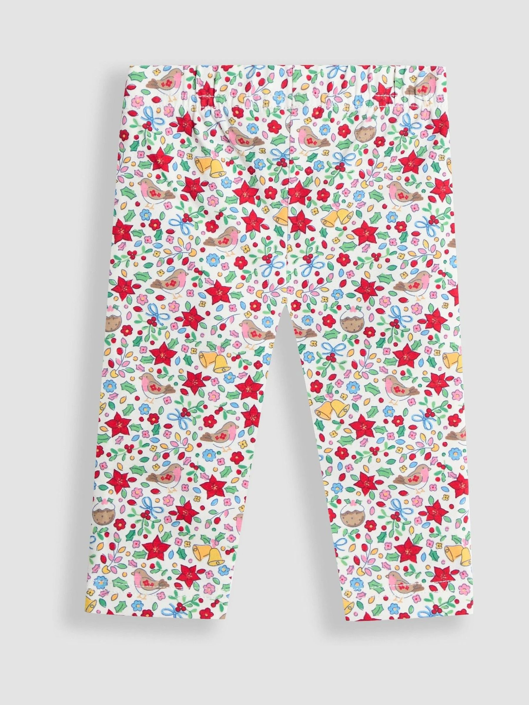 JoJo Maman Bébé My First Christmas Sweatshirt & Leggings Set