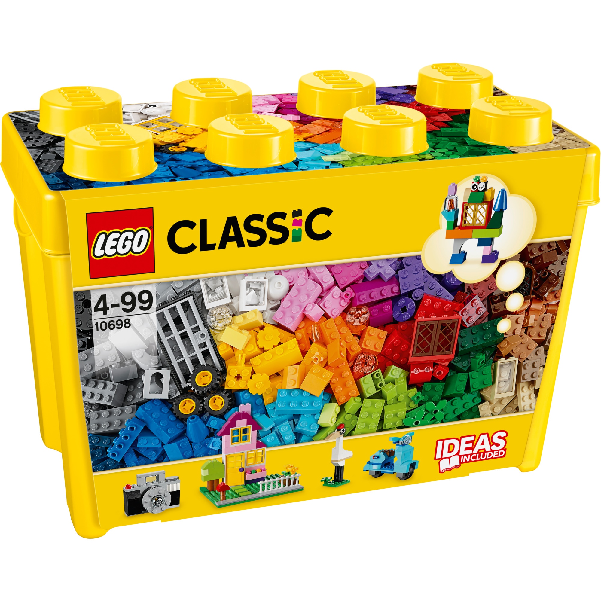 LEGO Konstruktionsspielzeug Classic Große Bausteine-Box
