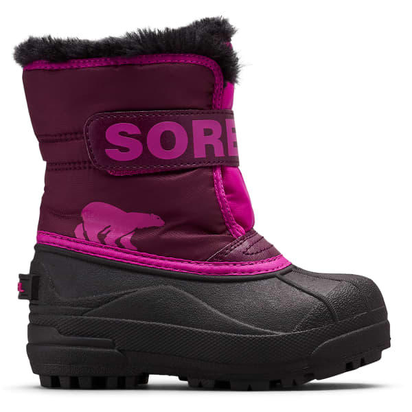 Après ski SOREL CHILDRENS SNOW COMMANDER PURPLE DAHLIA