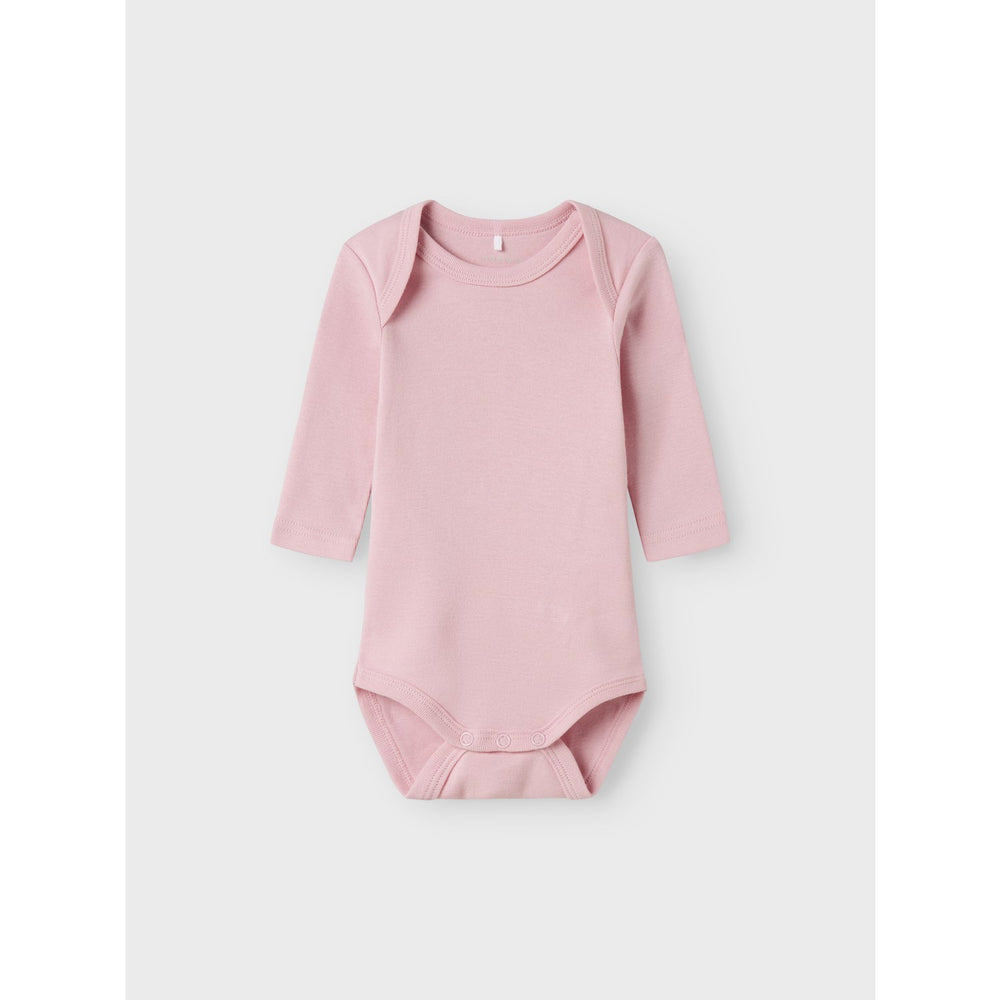 Køb Name It Barely Pink Body 3-pak Barely Pink Bow Noos