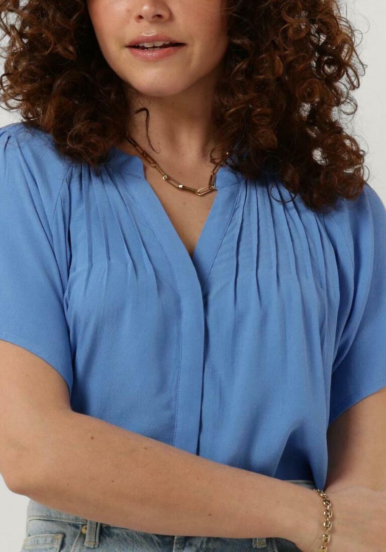 CIRCLE OF TRUST blauwe circle of trust blouse sol blouse