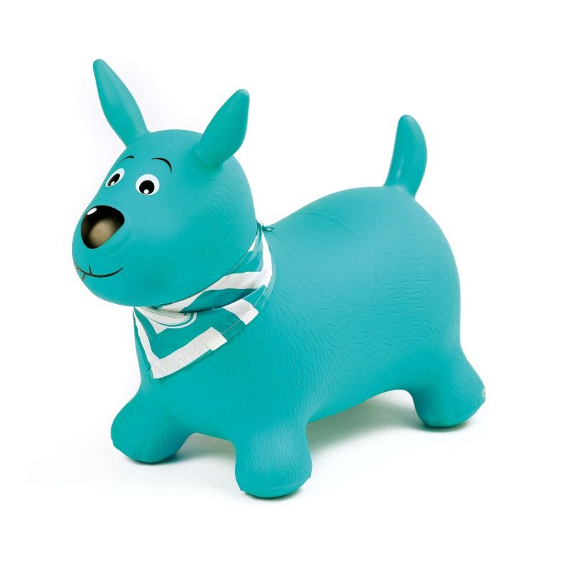 Mon chien sauteur LUDI Bleu - Ecru