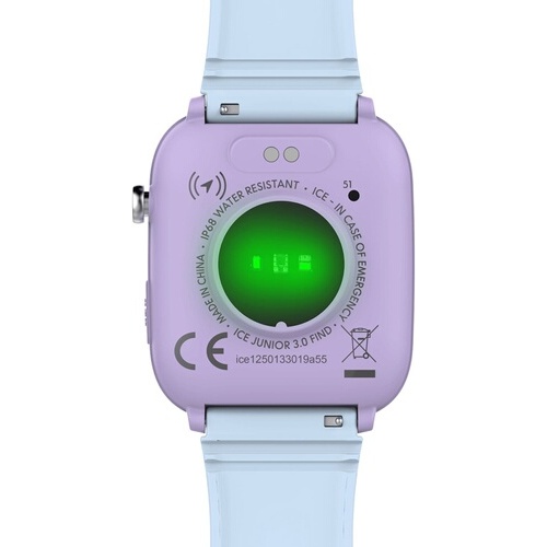 Montre connectée Ice-watch SMART JUNIOR 3.0 FIND MY - PURPLE / SOFT BLUE