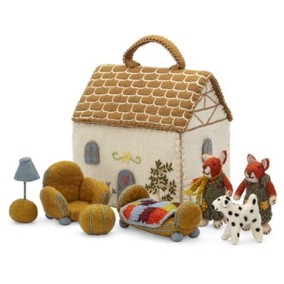Set Puppenhaus Filz