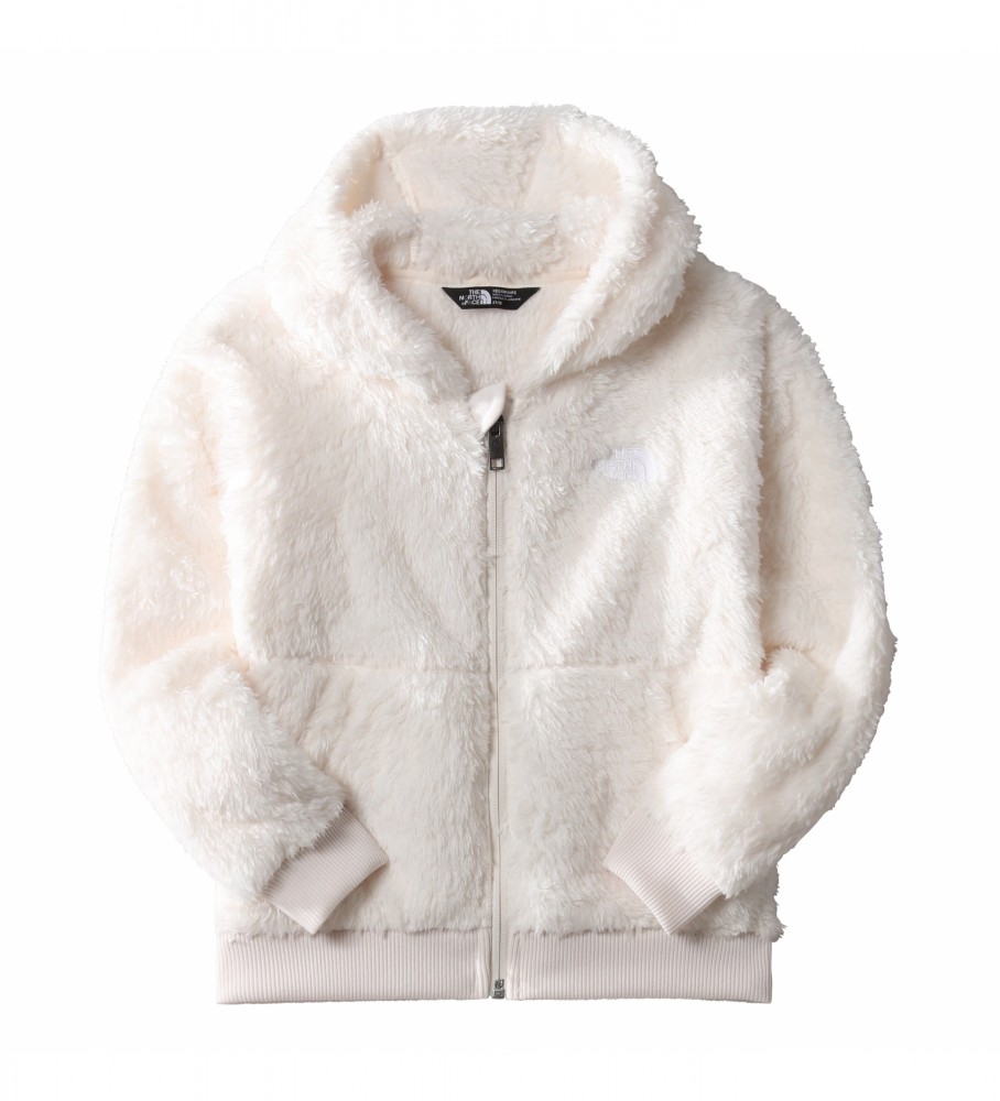 Casaco com capuz The North Face Soft Bear, branco