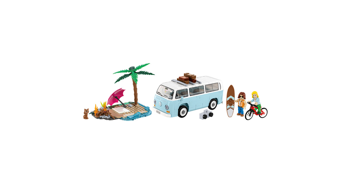 COBIVolkswagen T2a Kombi Constructiespeelgoed  (Schaal 1:35)
