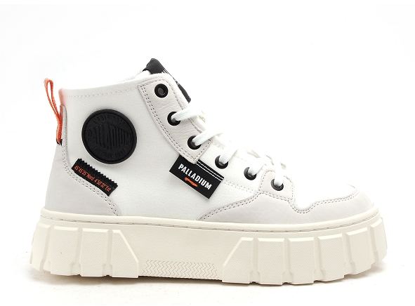 Palladium boots bottine femme pallatower hi star blanc