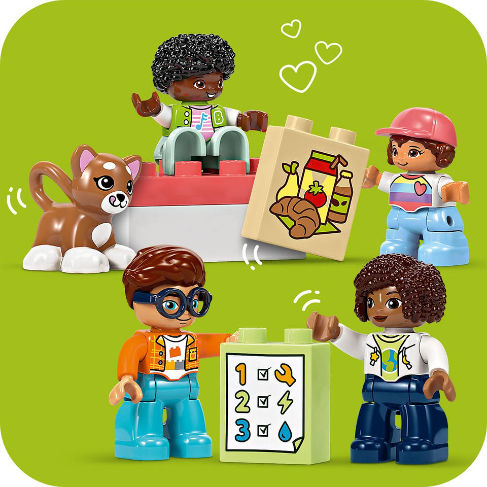 LEGO DUPLO grote interactieve buurttrein 10428