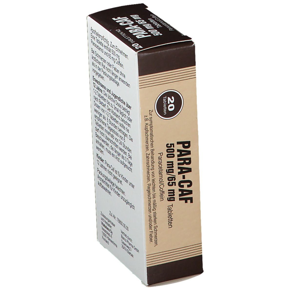 PARA-CAF 500 mg/65 mg