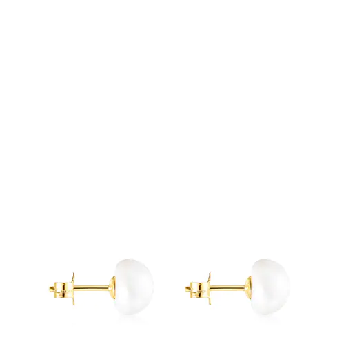 Brincos de pérolas e ouro TOUS Pearls