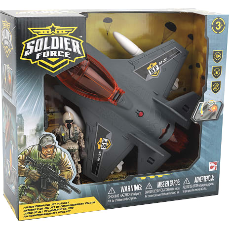 Soldier Force Falcon Command jet legesæt