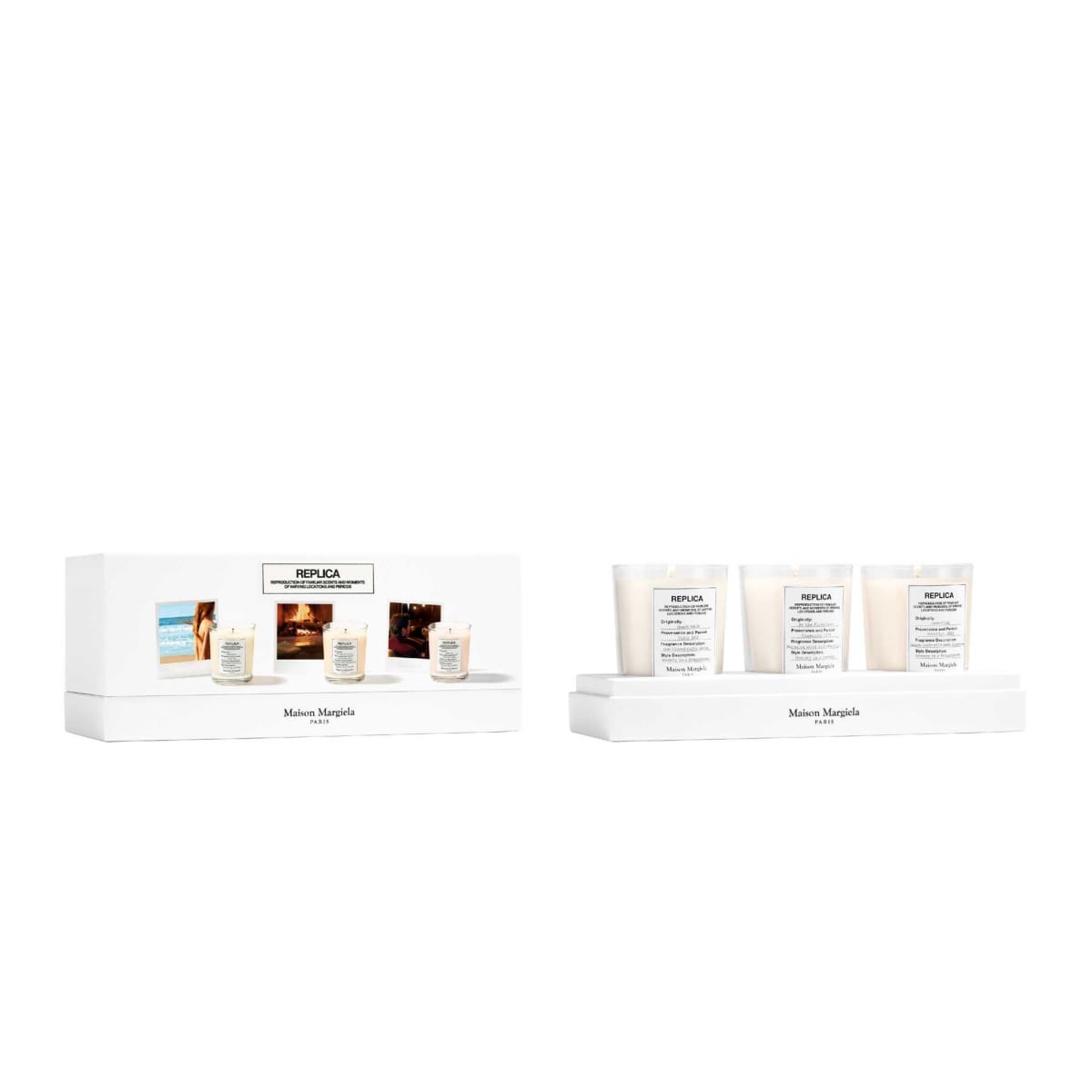 Maison Margiela REPLICA Coffret Bougies Parfumées