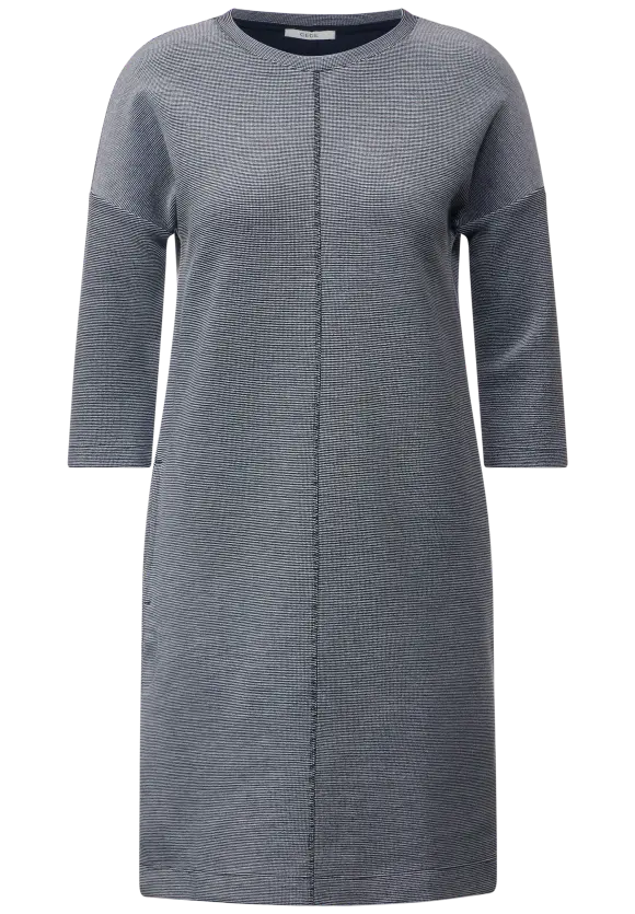 Feinstrick Kleid - universal blue
