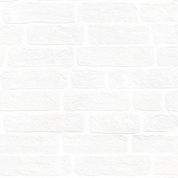 Overschilderbaar vliesbehang extra breed Bricks 111918