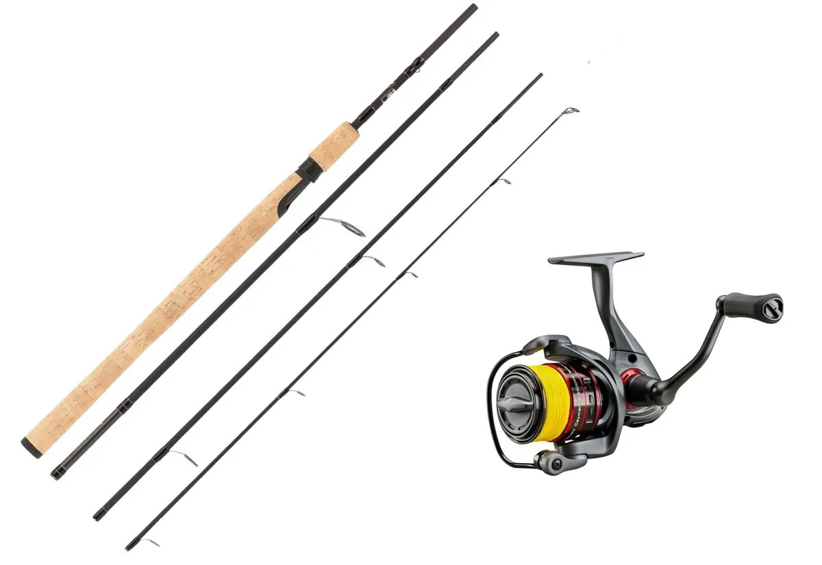 Lawson Expl G5 Haspel 4-D 9' 7-25g/Okuma Ceymar Spinning Spooled 2500a