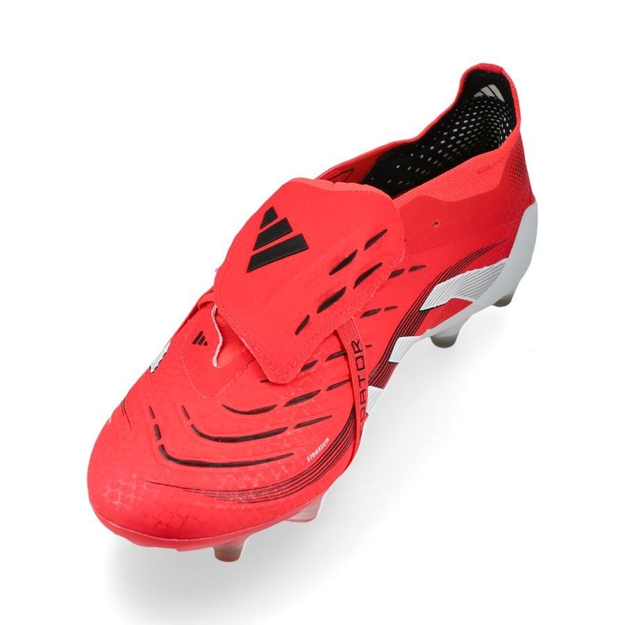 adidas Predator Elite Fold-over Tongue AG Pure Victory - Lucid Red/Blanc/Noir