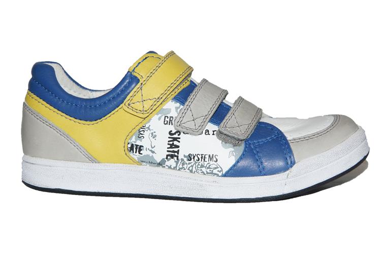 Track Style 0033083 wijdte 3.5 White / Blauw / Geel