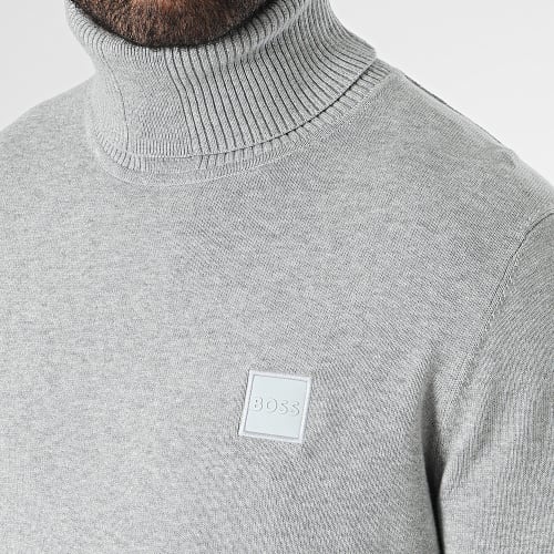 Pull Col Roulé Akiro 50498952 Gris Chiné