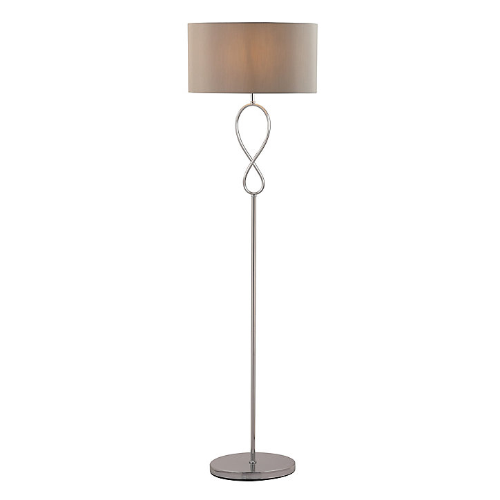 Lampadaire incandescent Carnavon GoodHome E27 gris