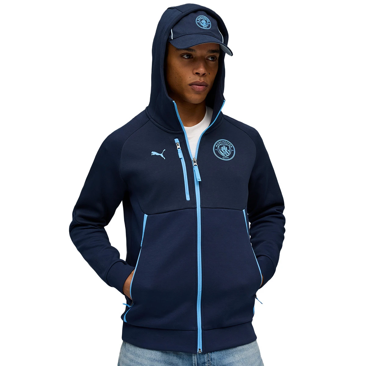 Casaco Puma Manchester City Fanswear 2025-2026