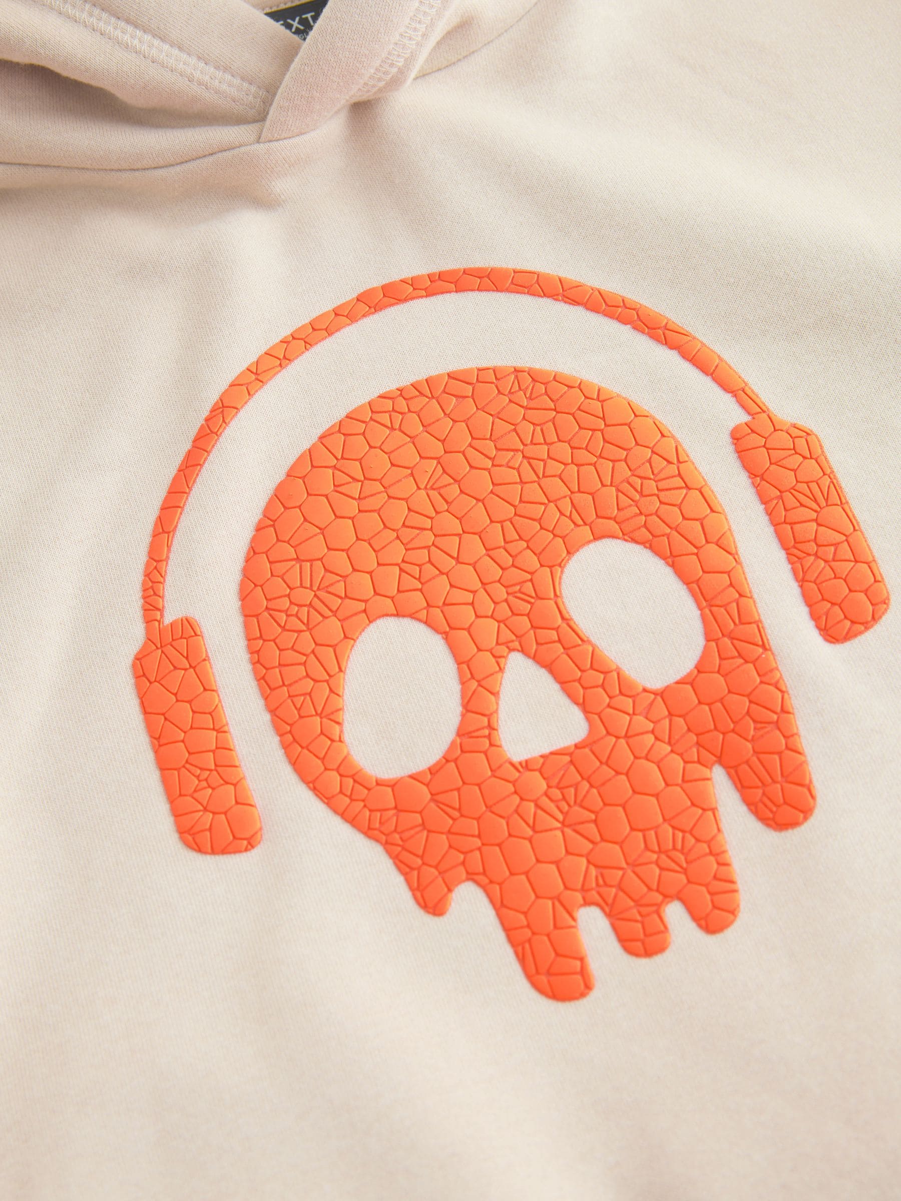 Stone Headphone Skull - Grafische print hoodie voor oudere jongens (3-16jaar)