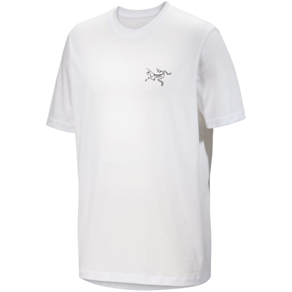 T-shirt randonnée ARC'TERYX ARC'MULTI BIRD LOGO SS M WHITE LIGHT