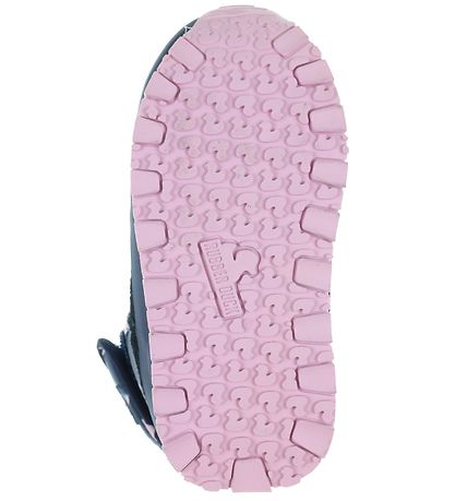 Rubber Duck Winterstiefel - Navy m. Rosa Herzen