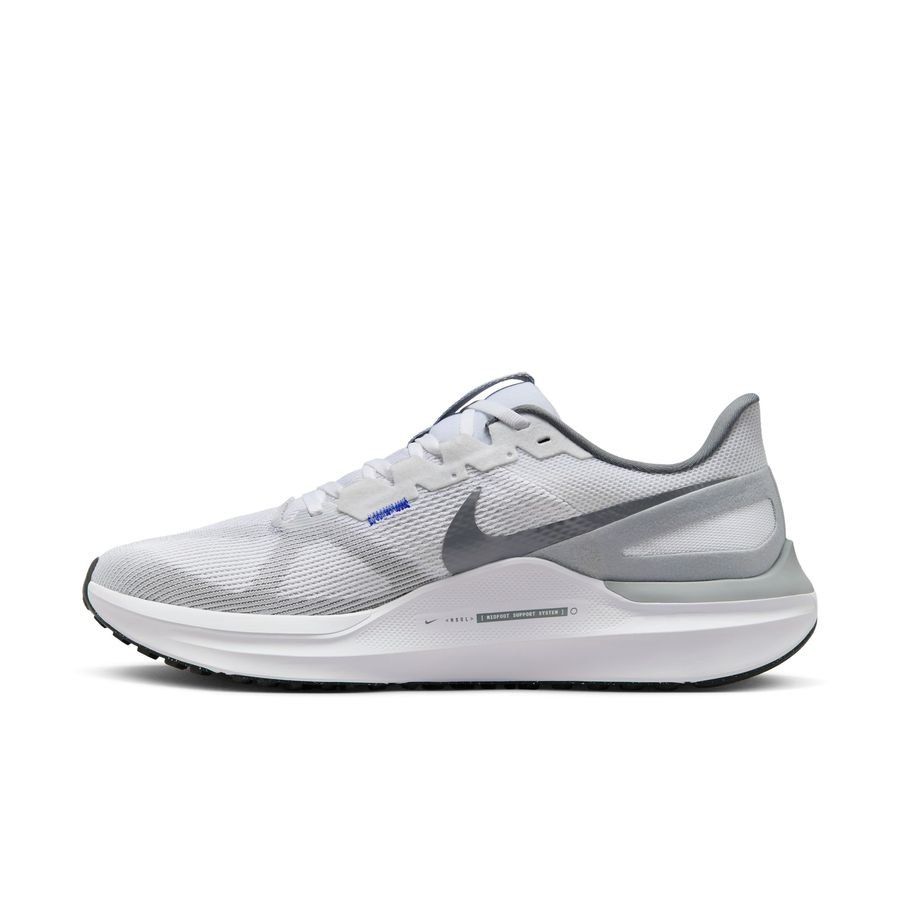 Nike Chaussures de Running Air Zoom Structure 25 - Blanc/Gris/Bleu/Gris