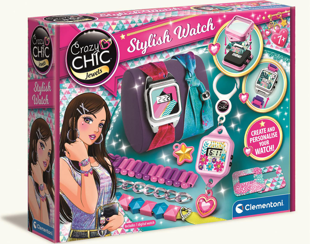 RELÓGIOS COM ESTILO CRAZY CHIC