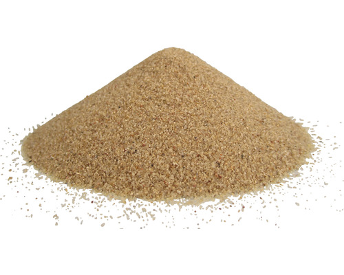 Aquariumzand, natuurlijk zand 0,3-0,8 mm 15 kg beige