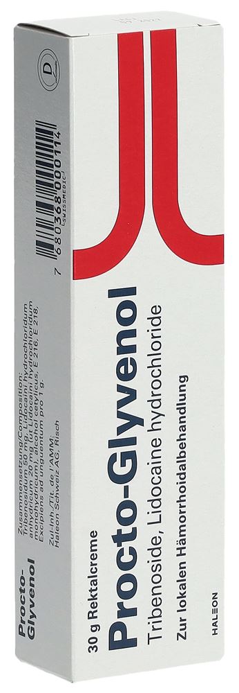 PROCTO-GLYVENOL Creme 5 % Tb 30 g