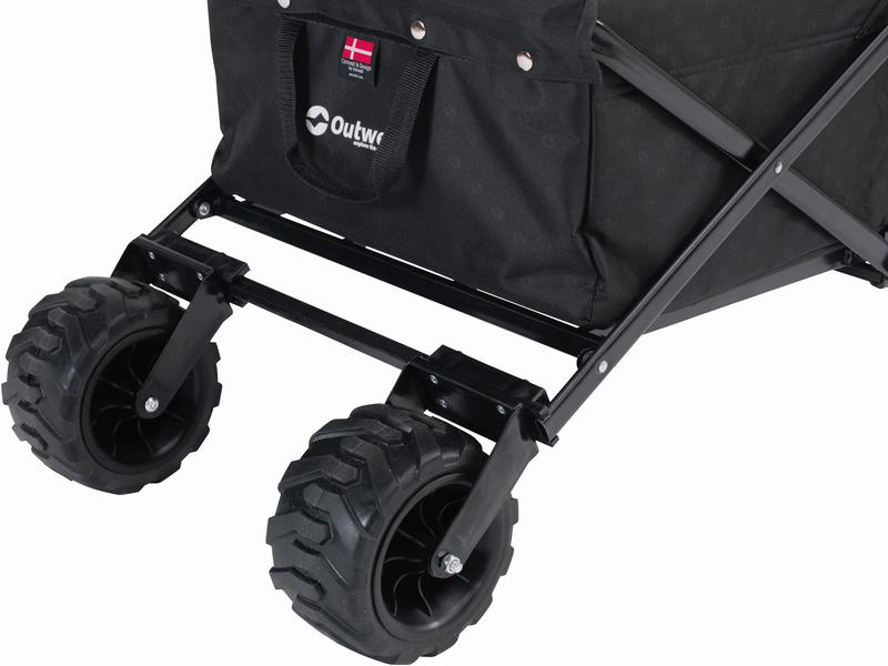 Outwell Leiterwagen Hamoa Transporter, 49 x 119 x 48 cm Zusammenklappbarer Leiterwagen