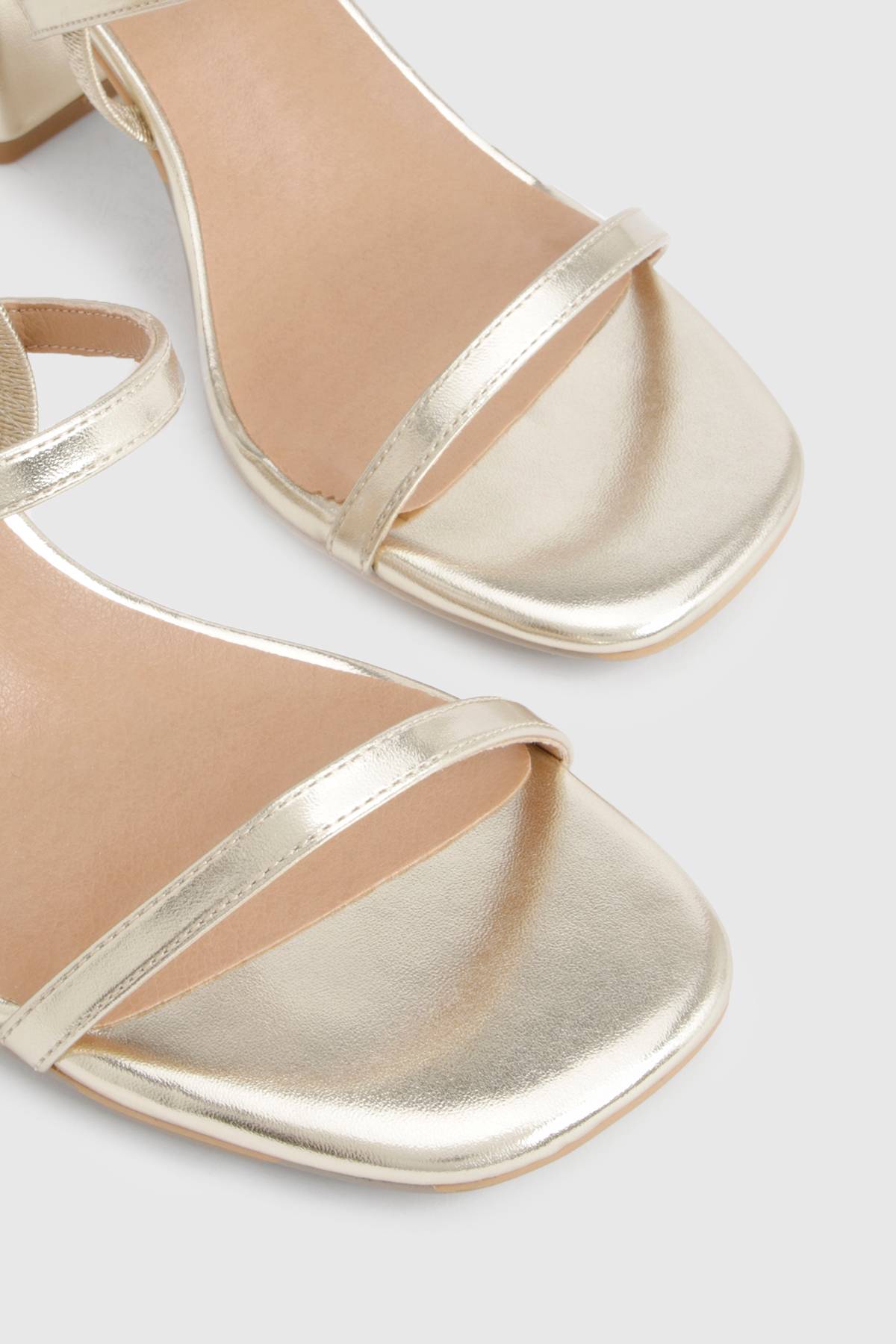 boohoo Talons blocs à large coupe élastiqués en 2 parties