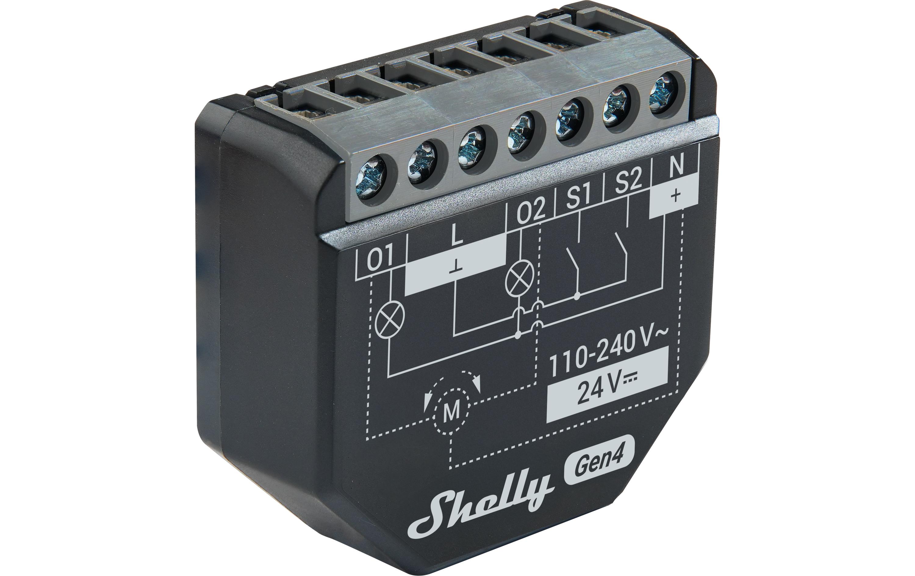 2PM Gen4 WiFi-Switch MatterWLAN Schalt-Messaktor