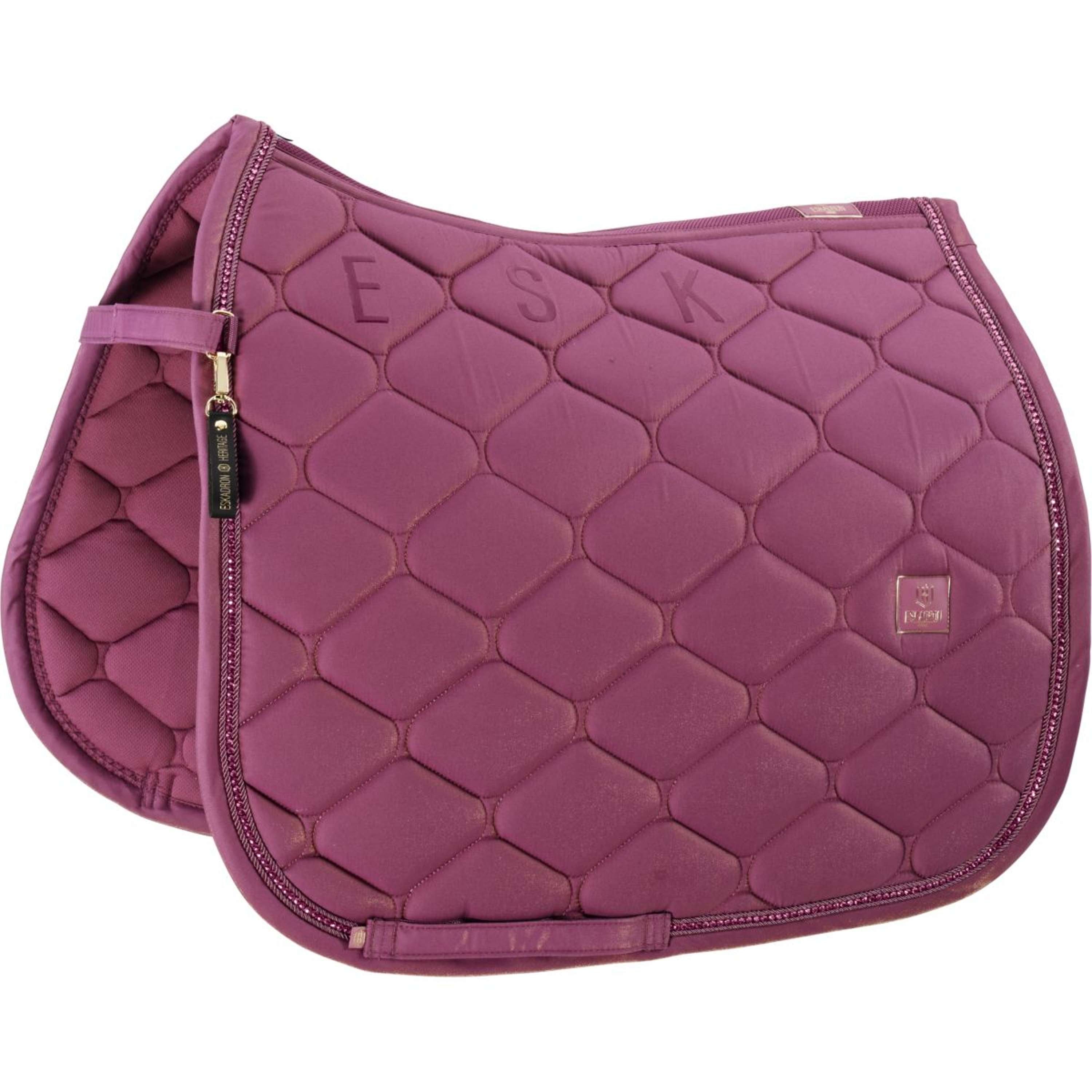 Eskadron Zadeldekje Heritage Glam Crystal Dressuur Wildberry