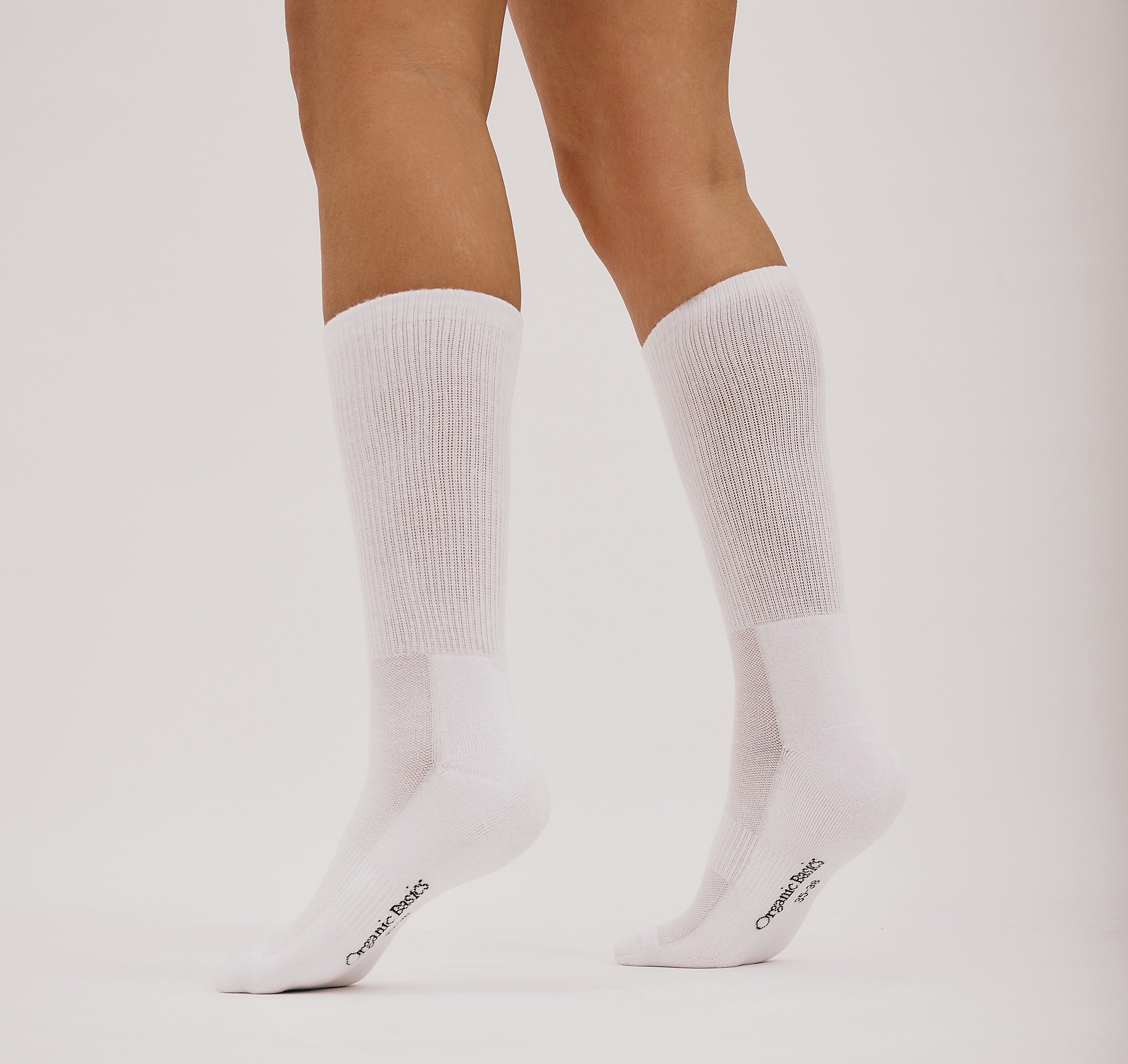 COTTON<br>Core Tennis Crew Socks 2-pack