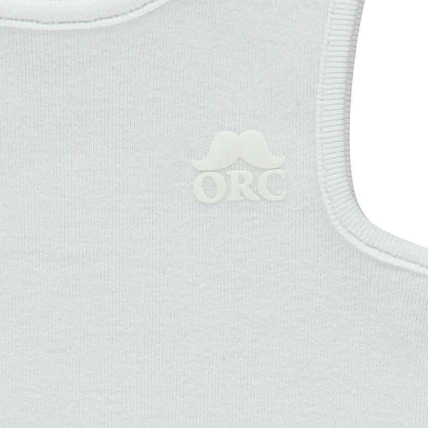 Lot de 3 bodies en jersey sans manches - Blanc