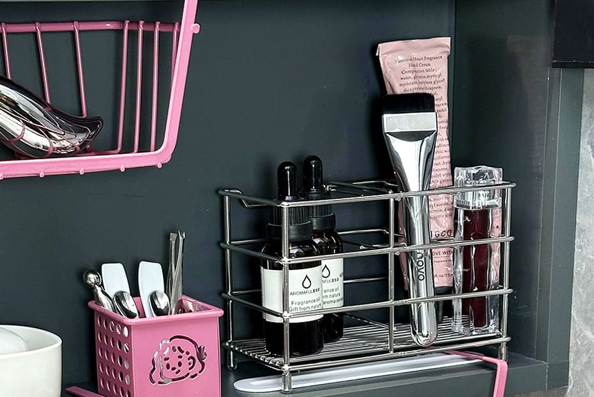 Lazy Corner - Bureau-organizer van aluminiumlegering met uitsparingen (verschillende ontwerpen)