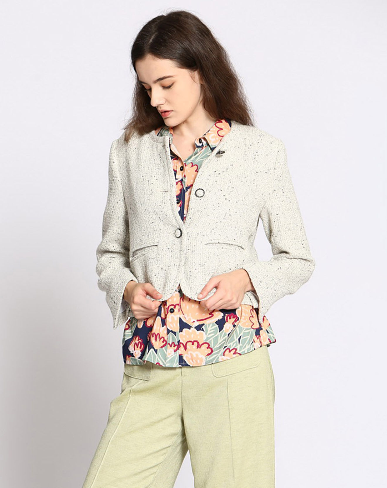 See u Soon Veste Albane blanche