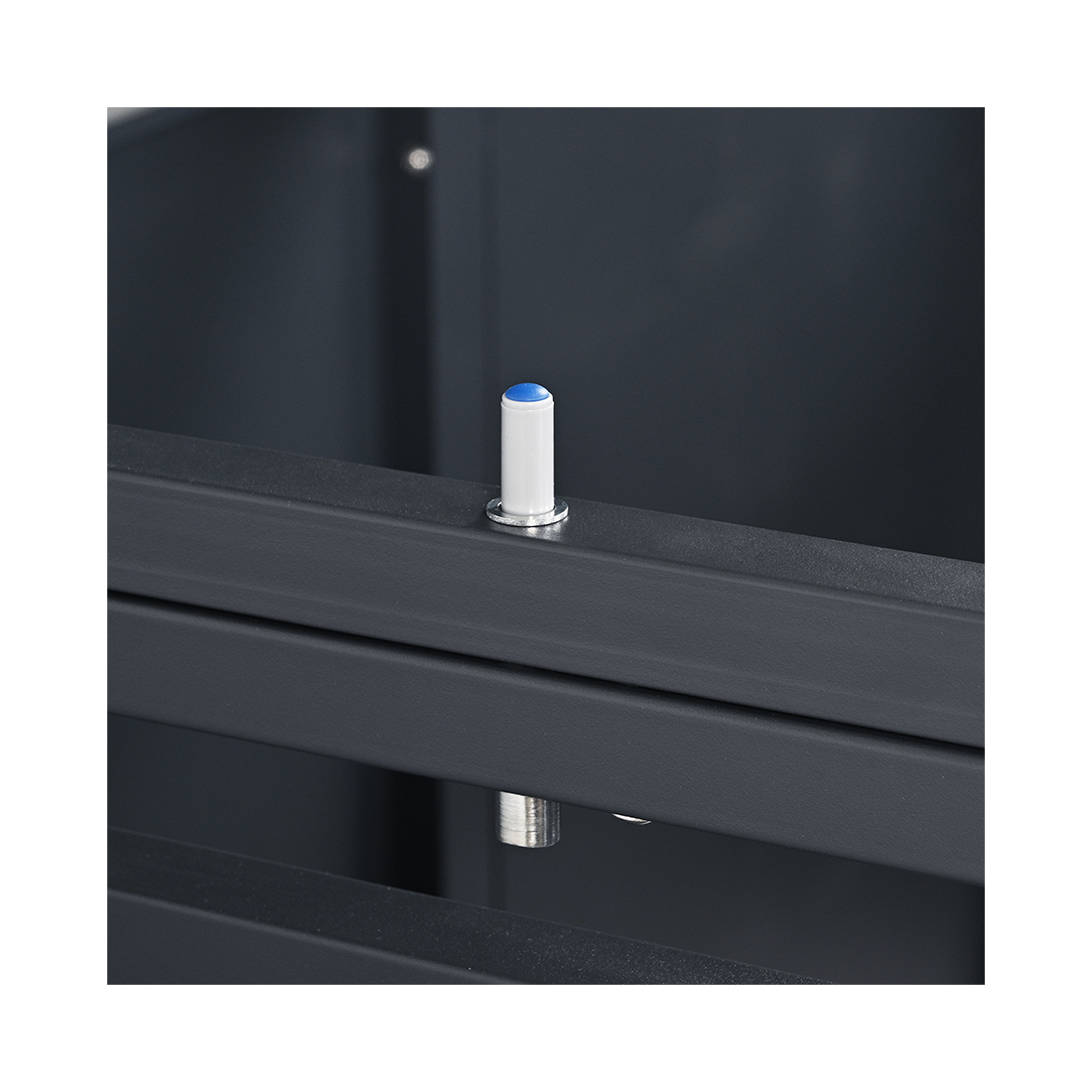 Holmberg Mülltonnenbox für 2x 60L/120L/240L Boxen 2 Türen