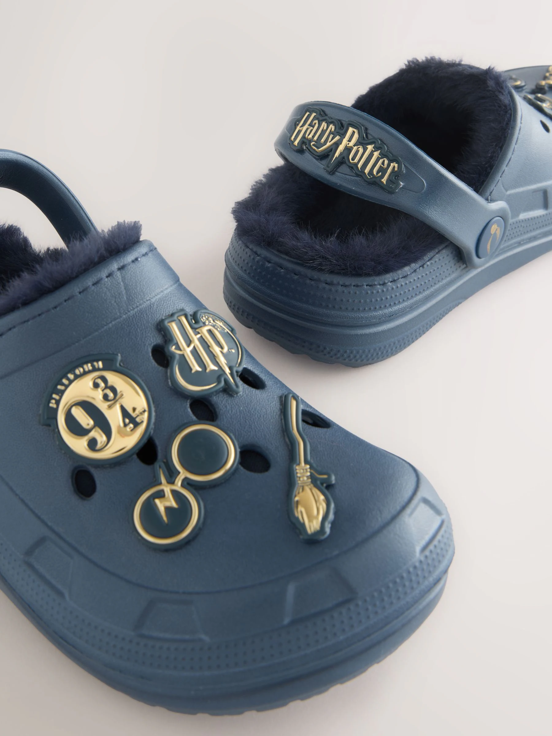 Donkerblauw - Harry Potter Warm Lined Slipper Clogs