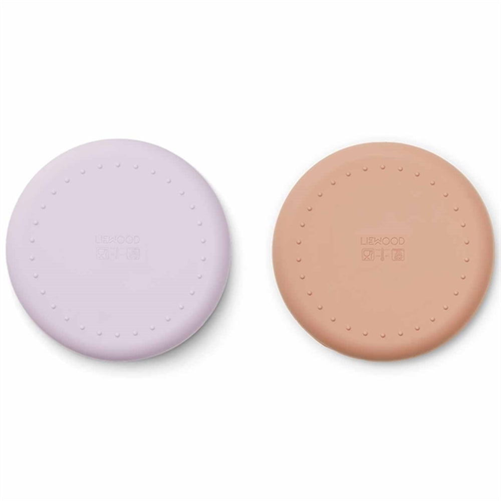 Gordon Silicone Tallerken 2-pak Cat Light Lavender Rose Mix