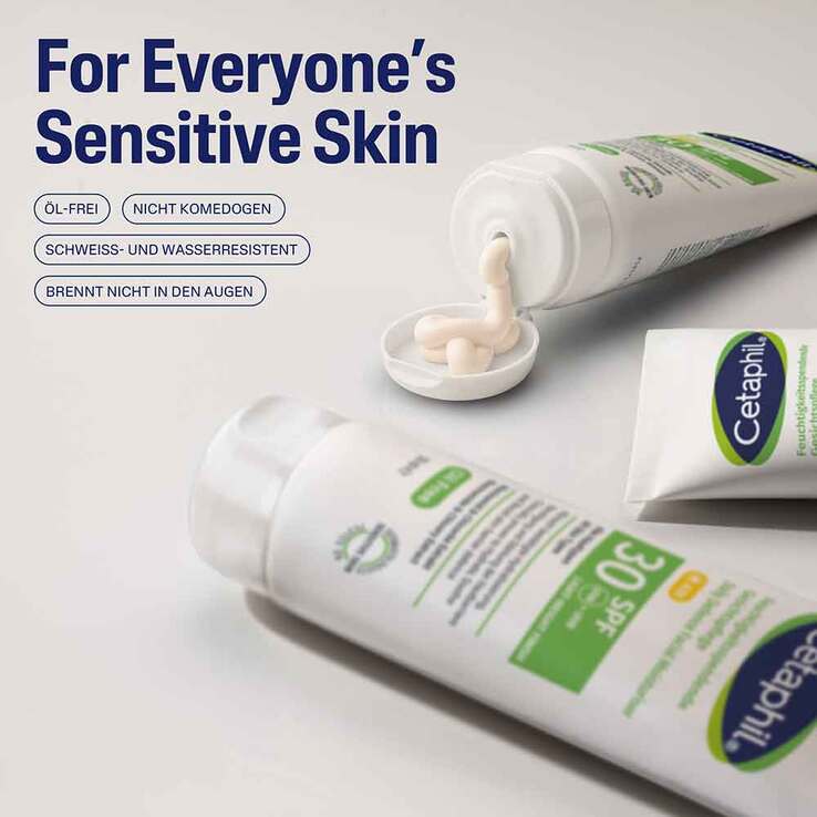 Cetaphil feuchtigkeitsspendende Gesichtspflege LSF 30, 50 ml