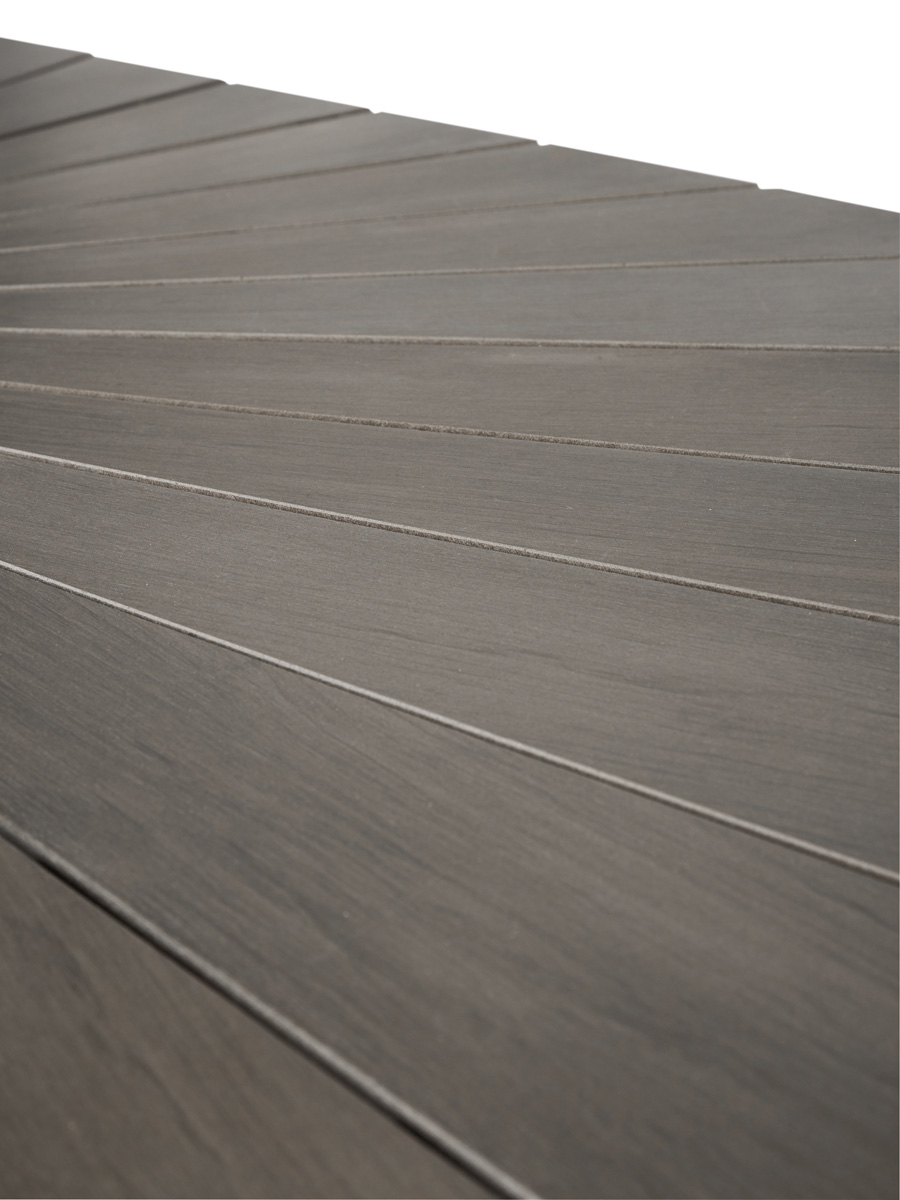 Tuintafel Liam polywood Liam ovalen tuintafel polywood - 195 x 103 cm