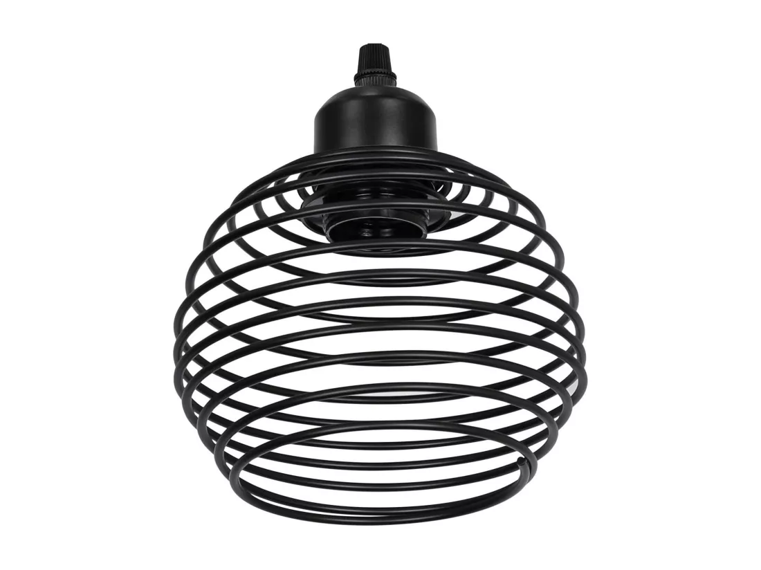 NETTLIFE Suspension de table Vintage noir Lampe de table E27 Lampe de salle à manger Rétro cuisine industrielle