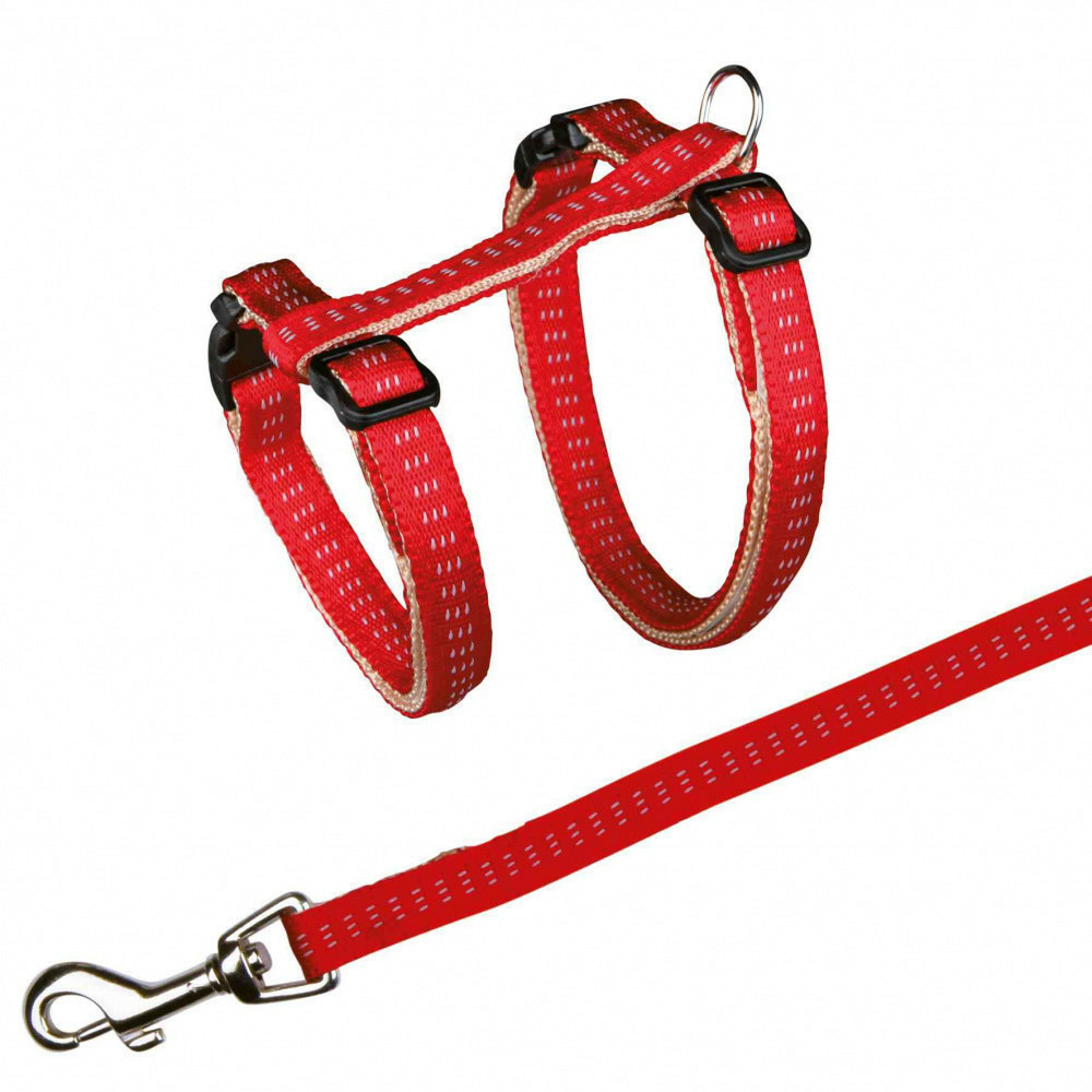 Harnais softline elégance 27-44 cm, avec laisse couleurs aléatoires pour ch