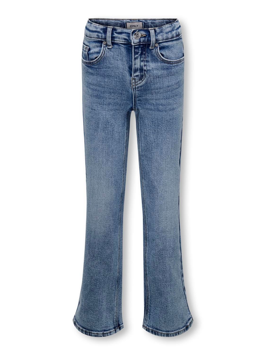 KOGJUICY Weiter Beinschnitt Jeans Light Blue Denim
