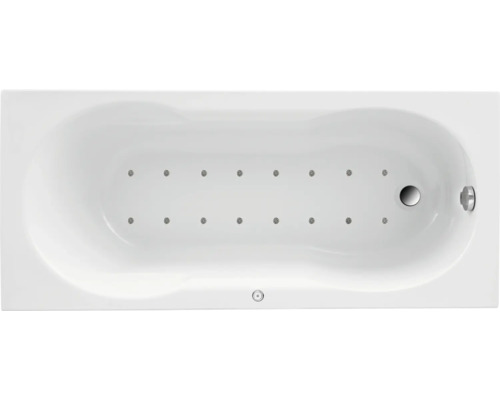 Whirlpool OTTOFOND Fortuna 7,5 x 150 cm wit glanzend 59661